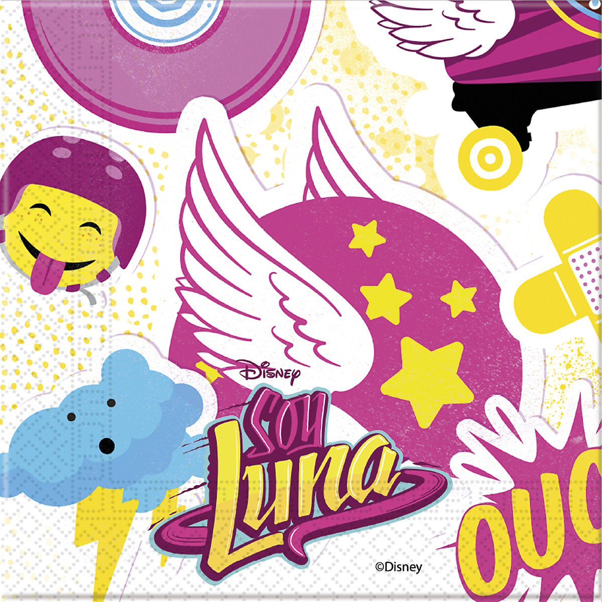 Servietten   Soy Luna, 33 x 33 cm, 2-lagig, 20 Stück