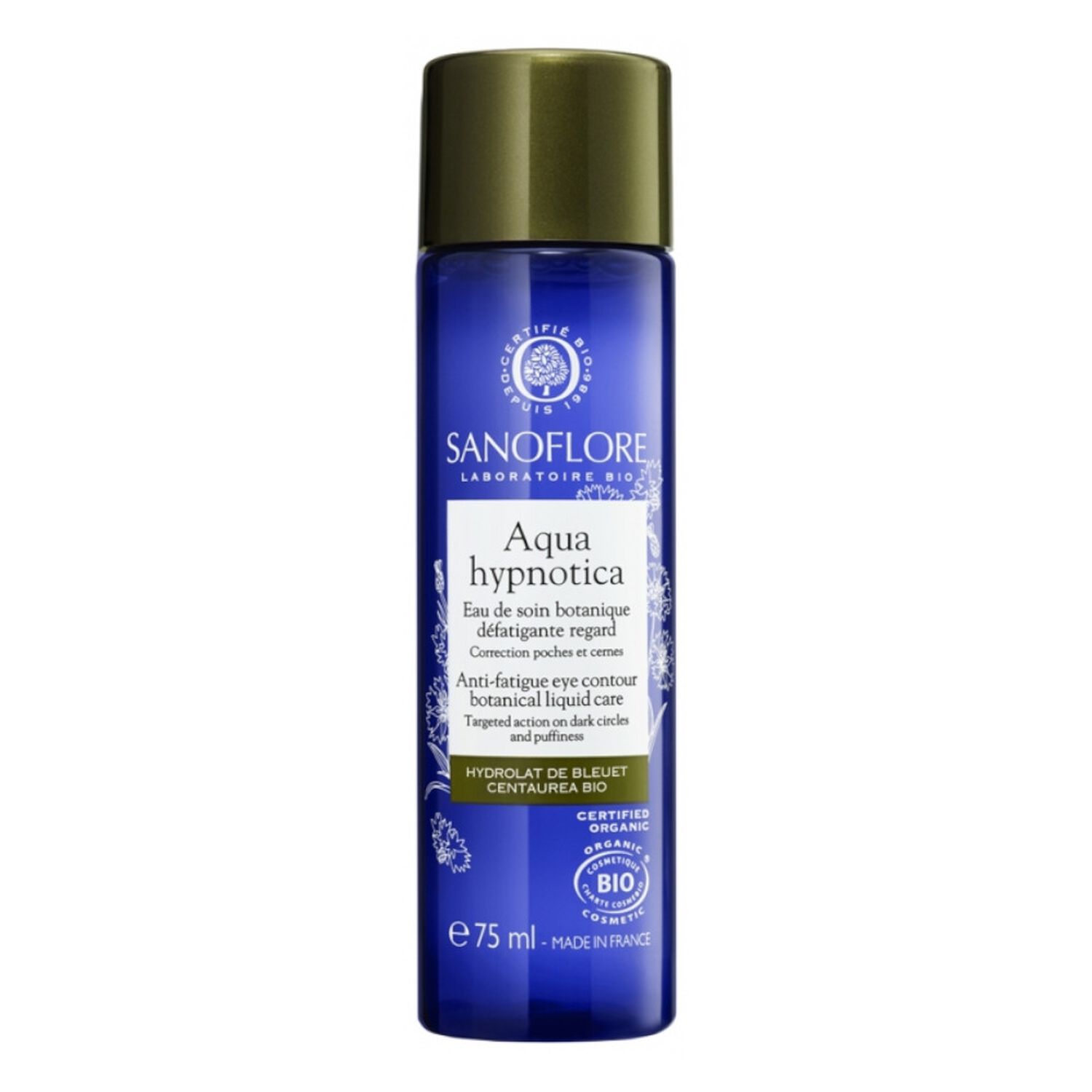 Sanoflore Aqua Hypnotica Soin anti poches anti cernes 75 ml