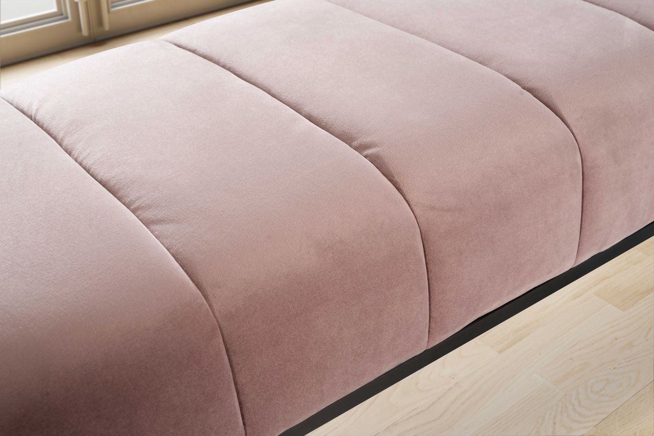 Wohnling Sitzbank Samt 108 cm