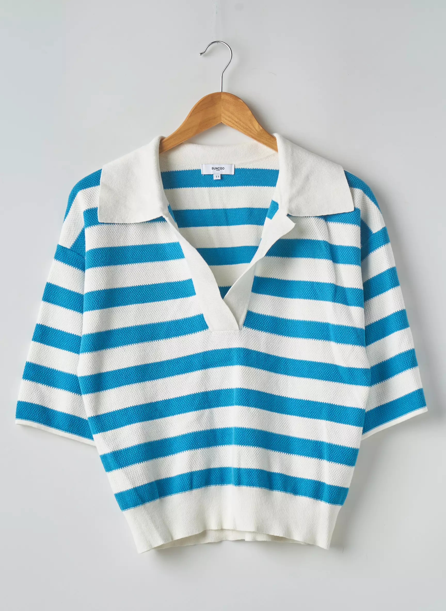 Suncoo Tops Femme couleur bleu