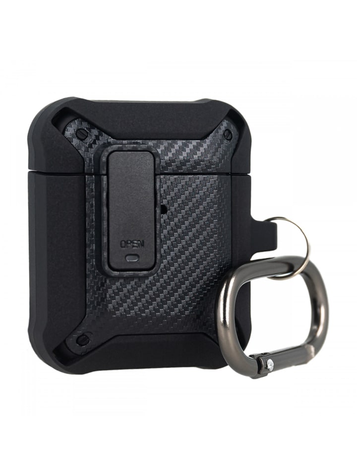 COFI 1453 Kopfhörerhülle Nitro kompatibel mit AirPods 2 aus in Schwarz günstig kaufen onesize