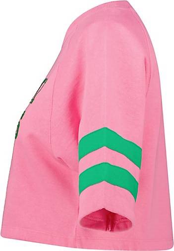 TOMMY-JEANS Damen Sweatshirt Kurzarm