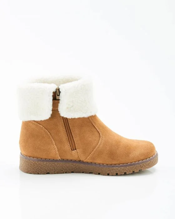 Boots fourrées, à porter col relevé ou retourné Thermolactyl