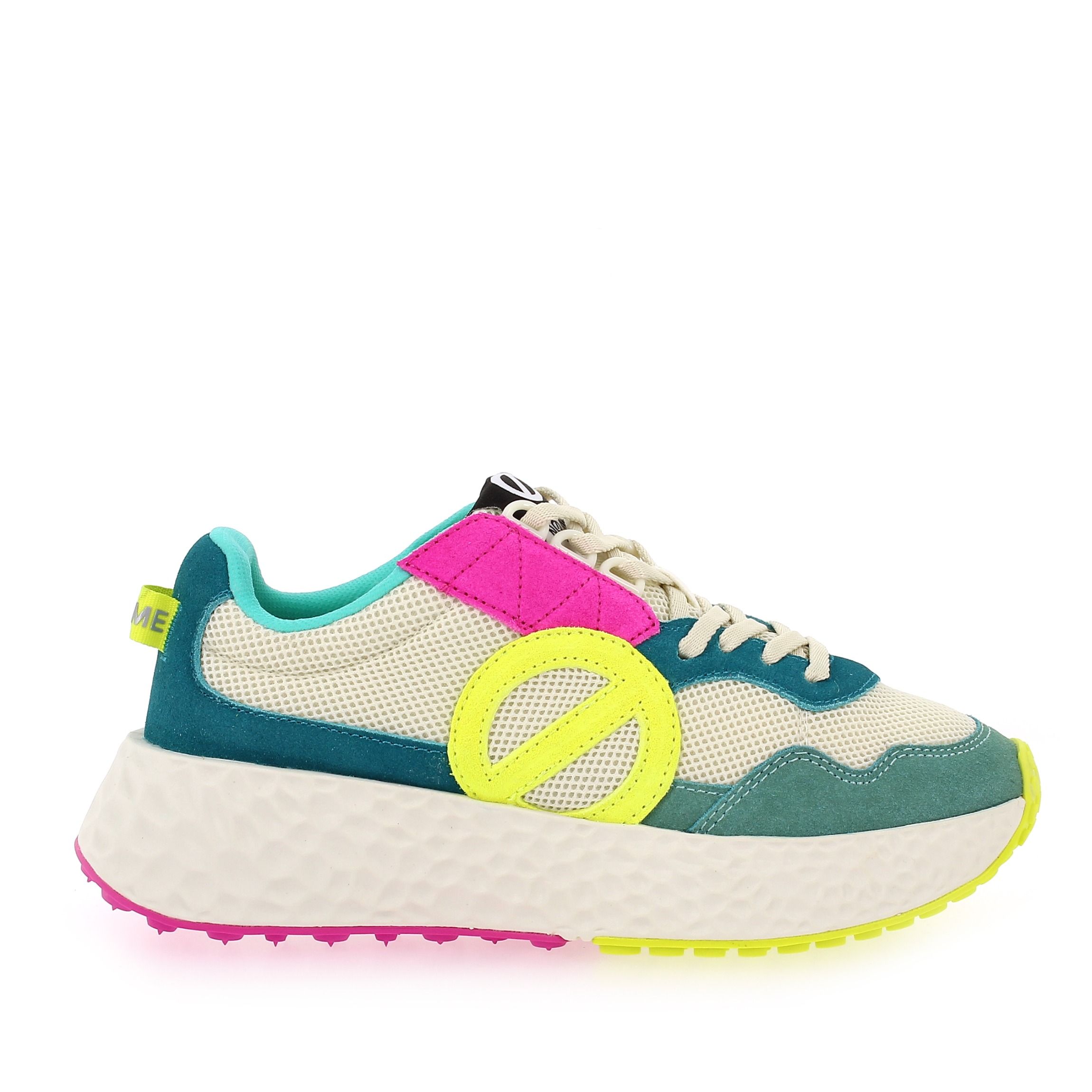 No Name  CARTER JOGGER - Crème Turquoise