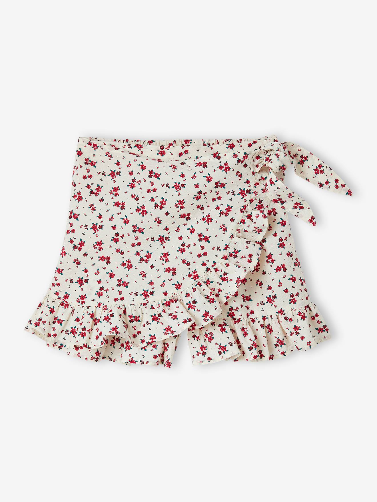 Vertbaudet Mädchen Skort - himbeer