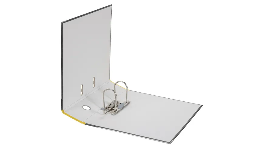 Ordner Pappe A4 8cm gelb