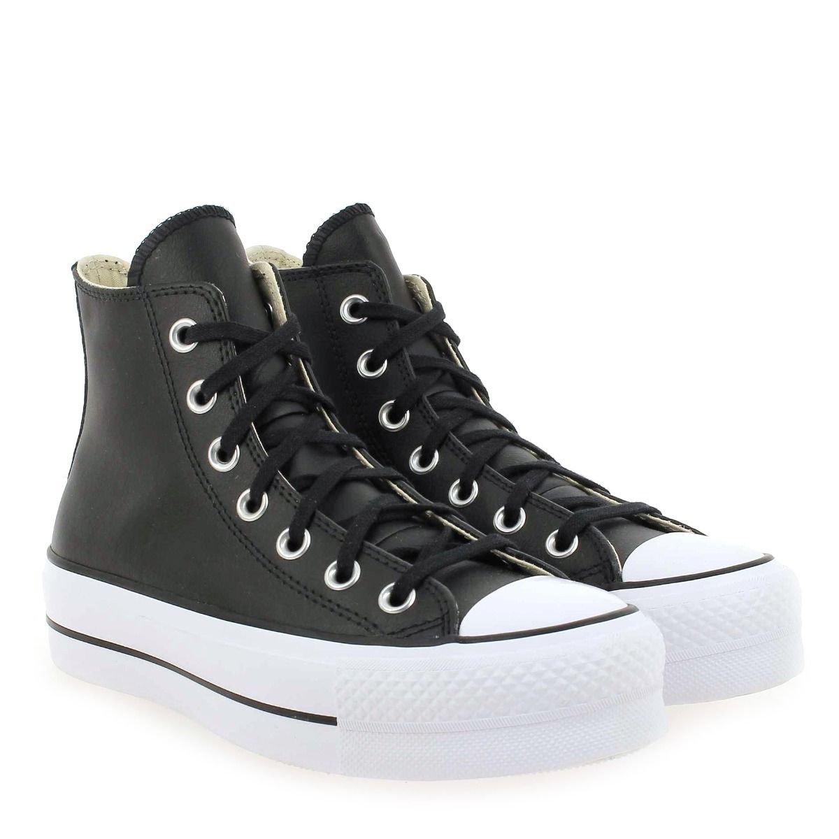 Converse  CHUCK TAYLOR ALL STAR LIFT CLEAN HI - Noir