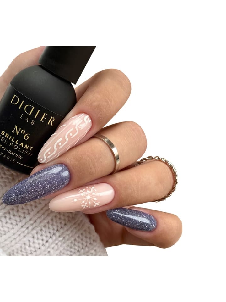 Didier Lab Nagellack Gel Nagellack Gel Brillant 6 10 in Blue No6   Black No10 günstig kaufen onesize