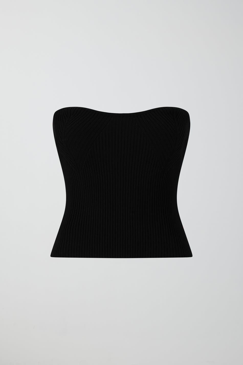 Knitted tube top