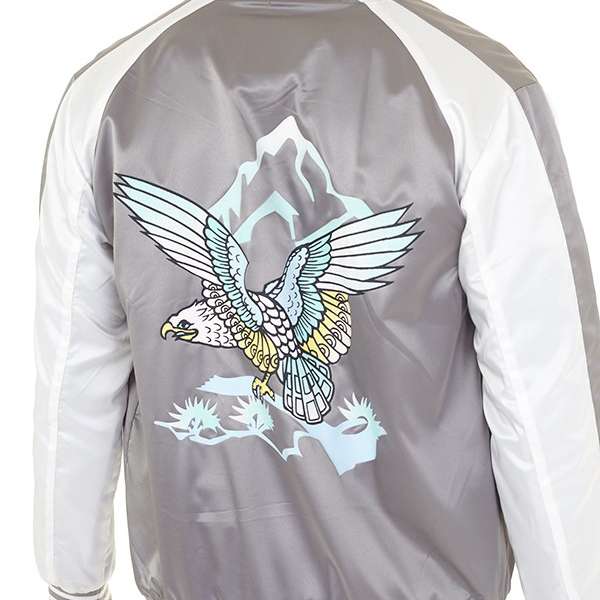 BRAVE SOUL Silas Herren Satin Bomberjacke MJK-SILAS
