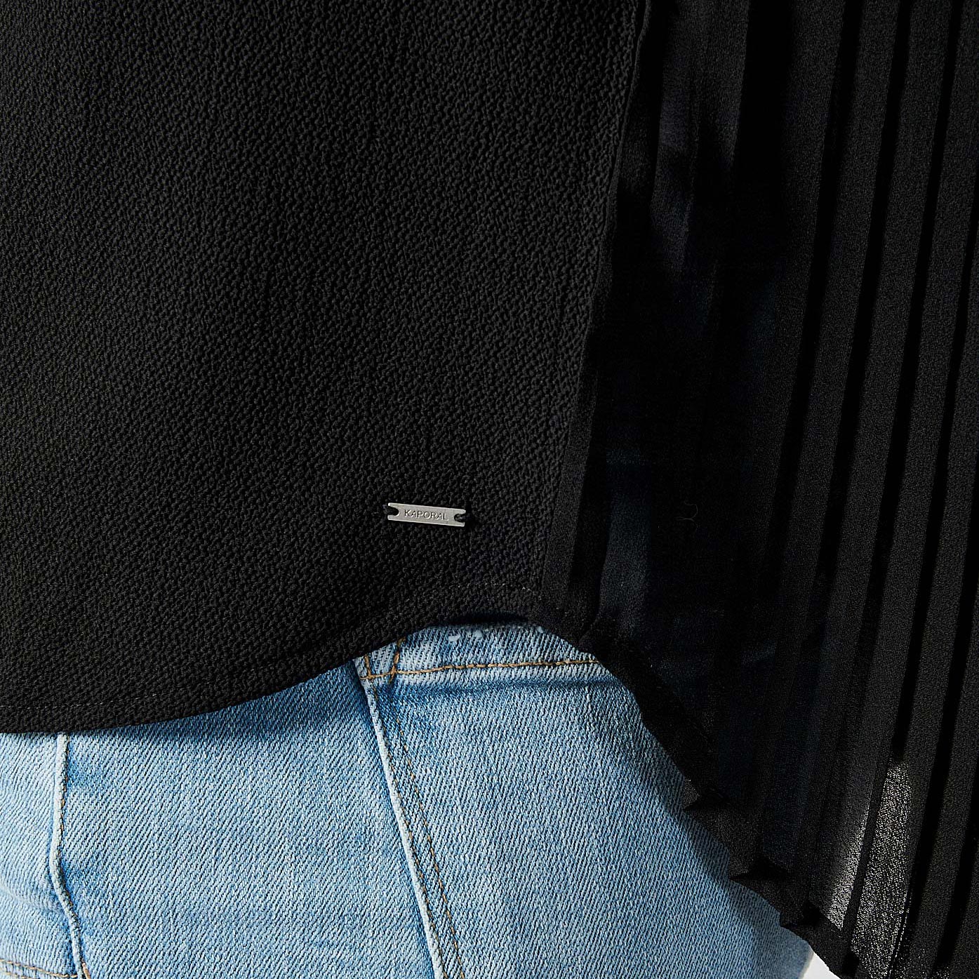 CHAFI  Blouse noire femme