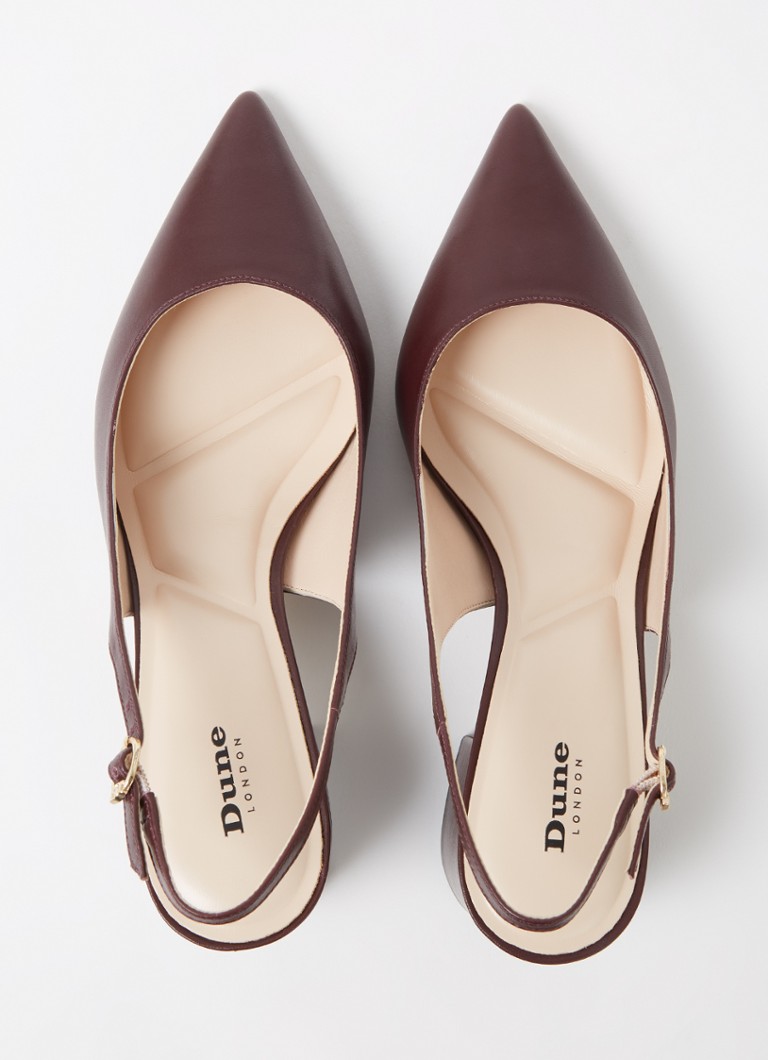 Pantofi cu toc din piele Dune London Compelled