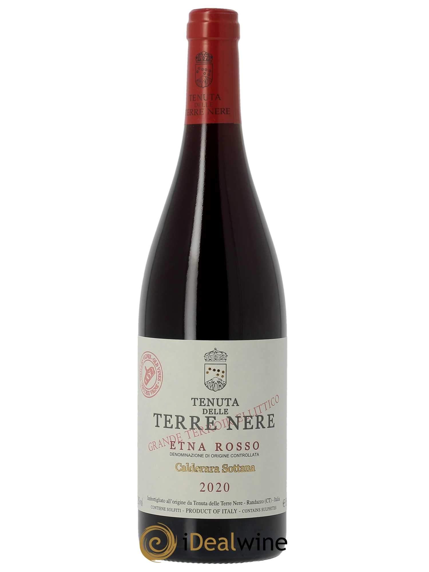 Etna Rosso DOC Tenuta delle Terre Nere Calderara Sottana  2020 - Lot de 1 Bouteille
