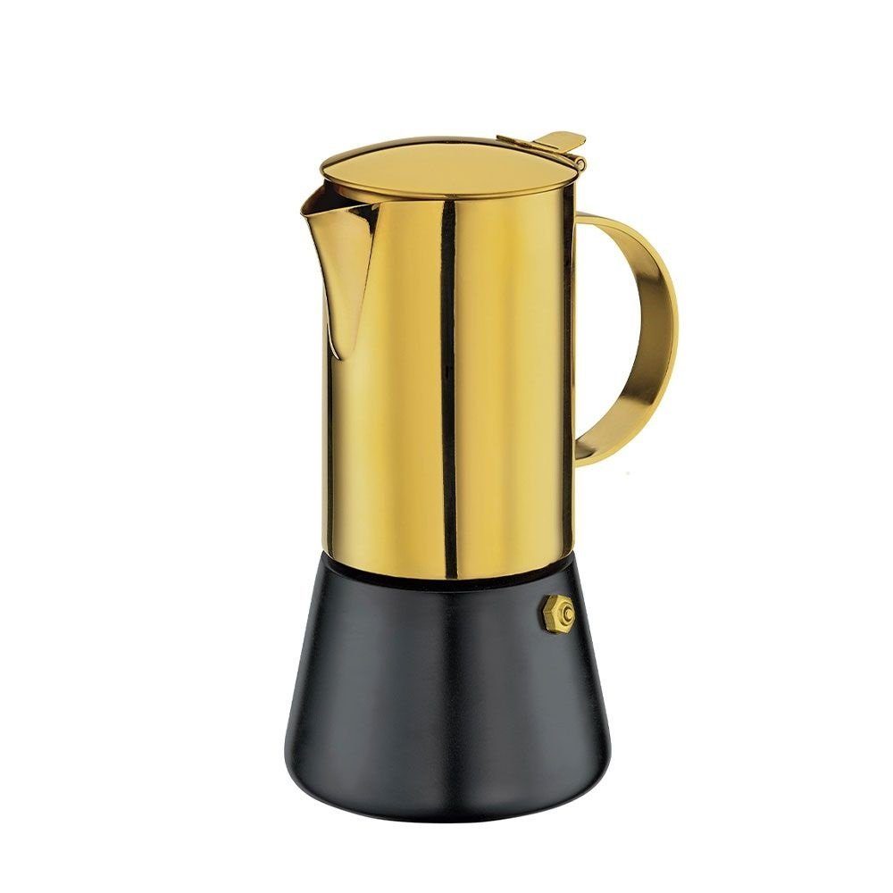 Cilio Kaffeebereiter Cilio, Espressokocher Aida ORO für 6 Tassen