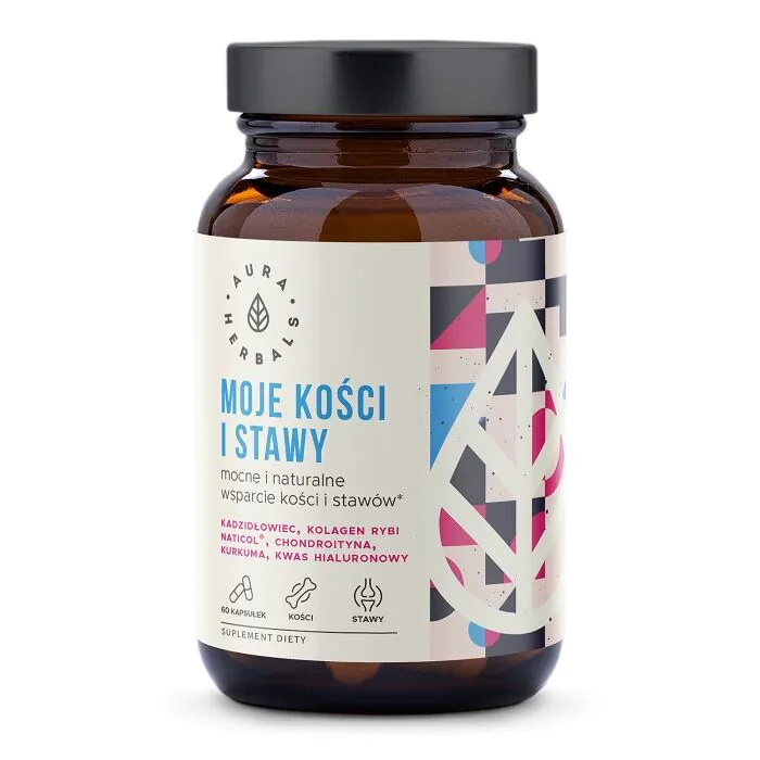Aura Herbals Δυνατή Υποστήριξη για τα Οστά και τις Αρθρώσεις μου, Κάψουλες