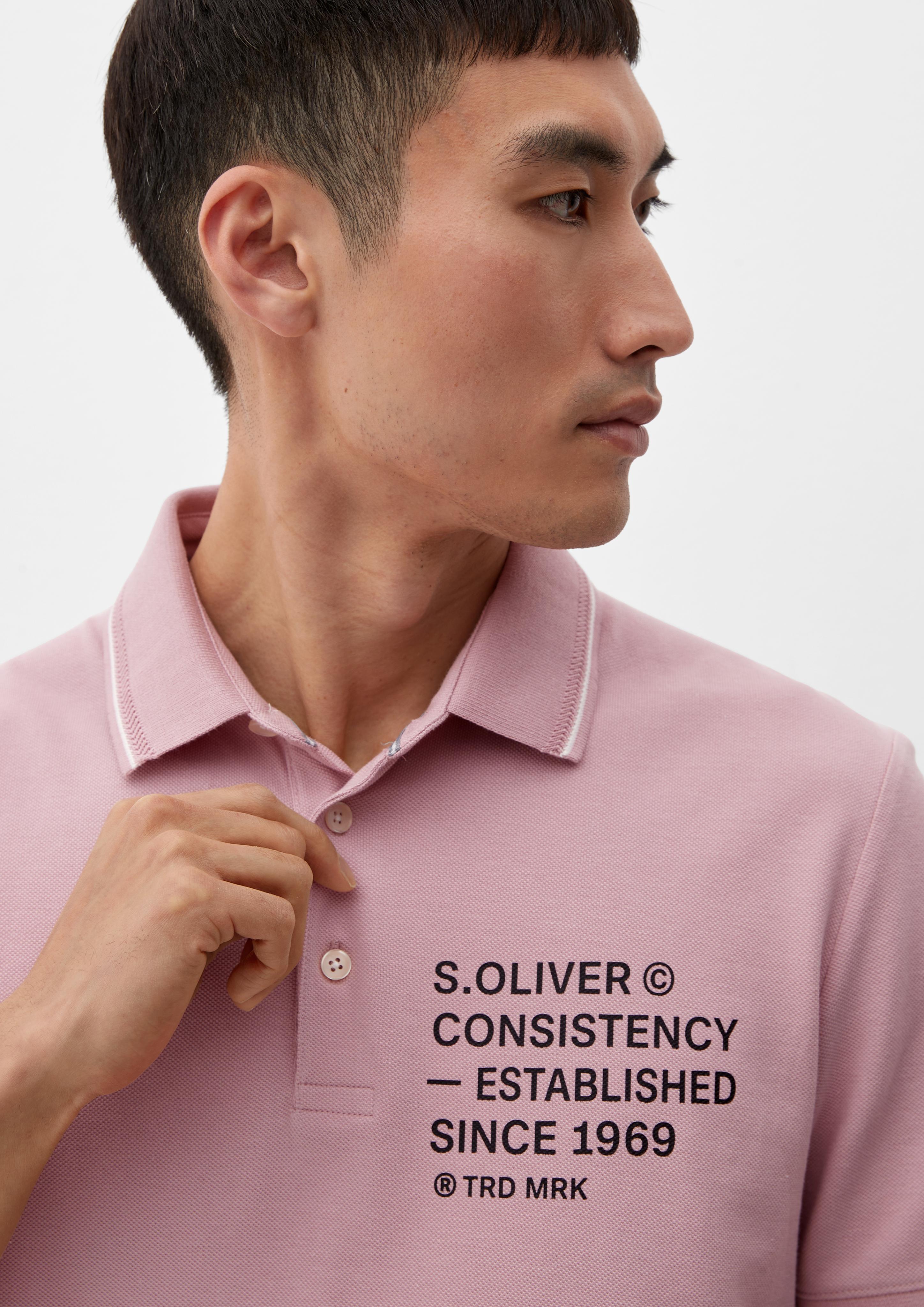 Poloshirt mit Piquéstruktur  2129835-4163