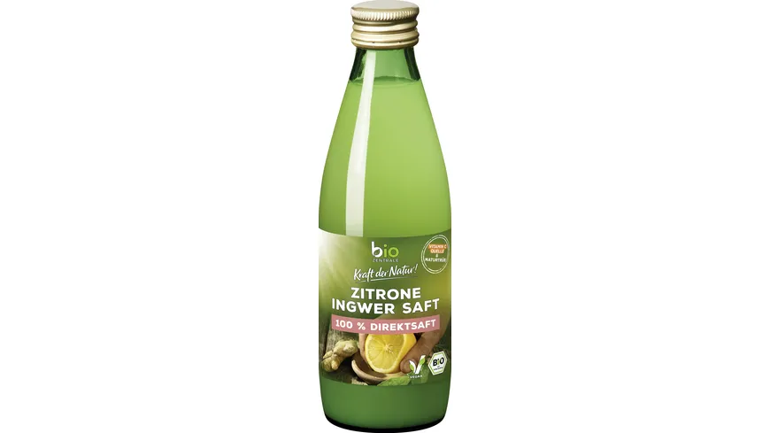 biozentrale Zitronen Ingwer Saft 250ml 250 ml