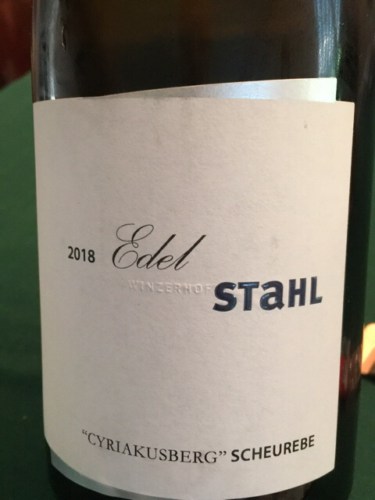 StahlEdel Cyriakusberg Scheurebe 2021