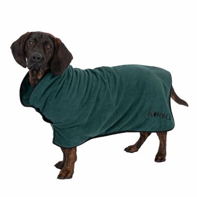 kooa Deluxe Mikrofaser Hundebademantel
