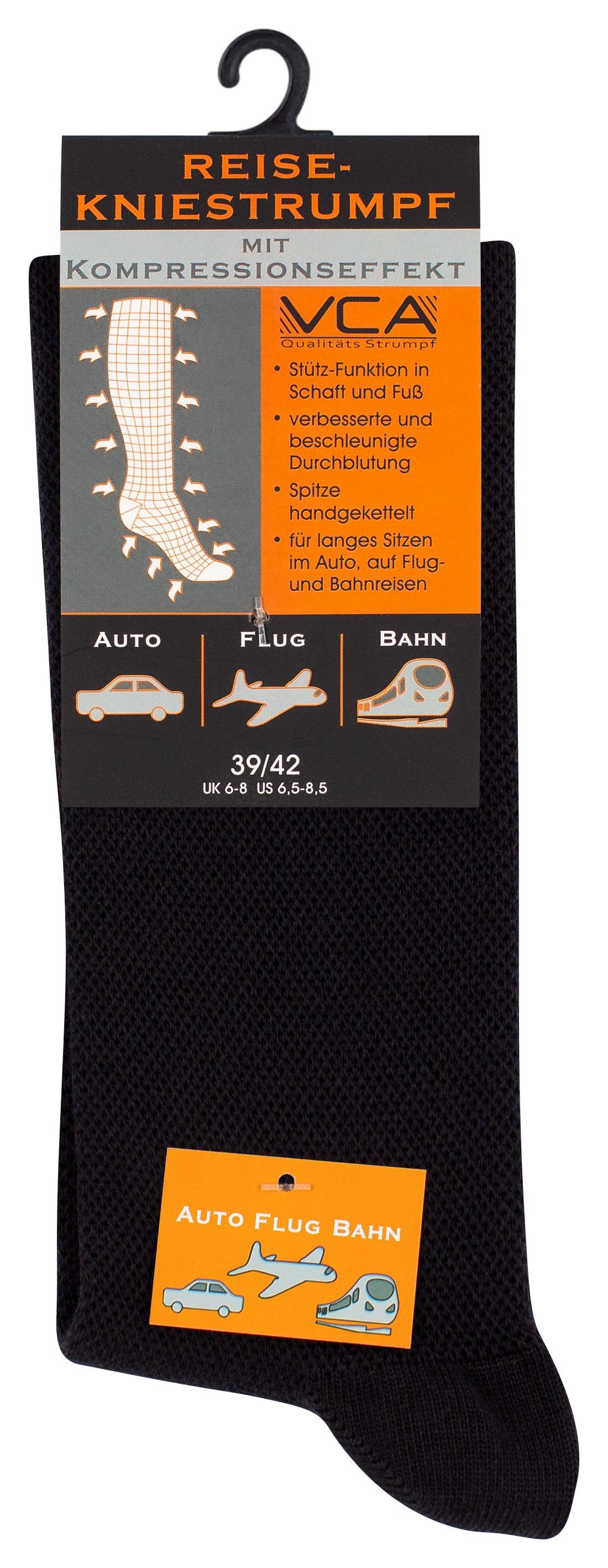 Cotton Prime® Kniestrümpfe mit Kompressionseffekt