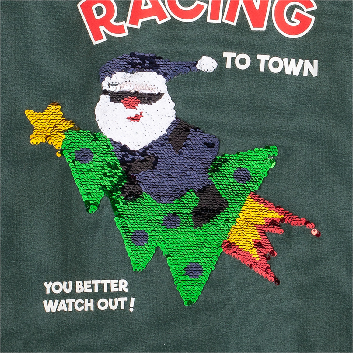 Jungen Langarmshirt mit Weihnachts-Motiv