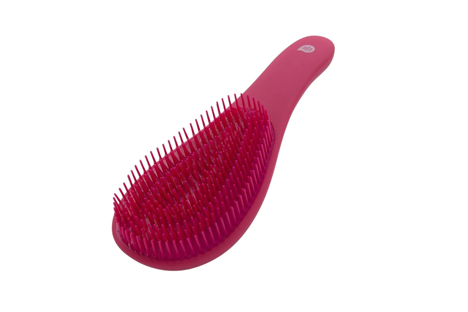 „Life Tangle Brush“ guminis fuksijos spalvos plaukų šepetys
