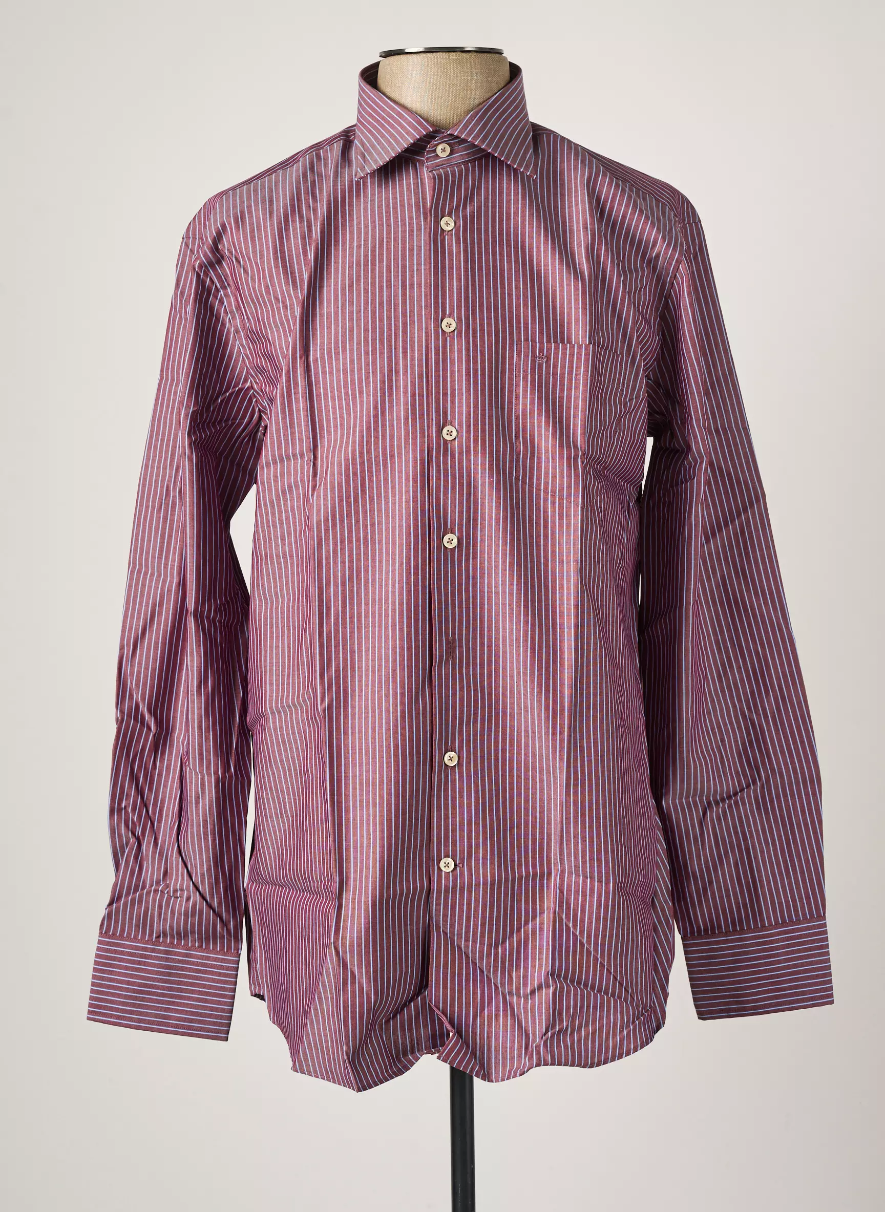 Seiden Sticker Manches Longues Homme couleur violet