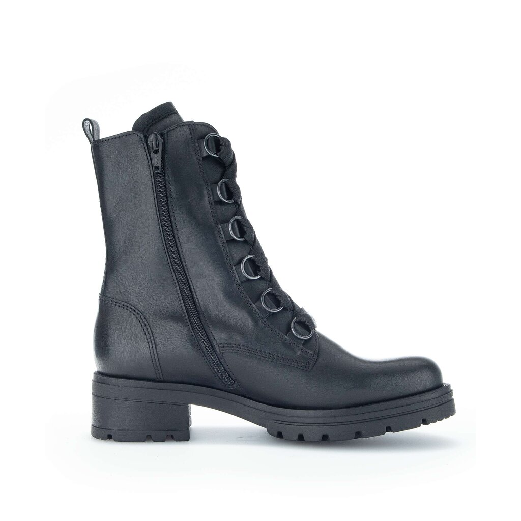 Gabor comfort Schnürstiefelette schwarz