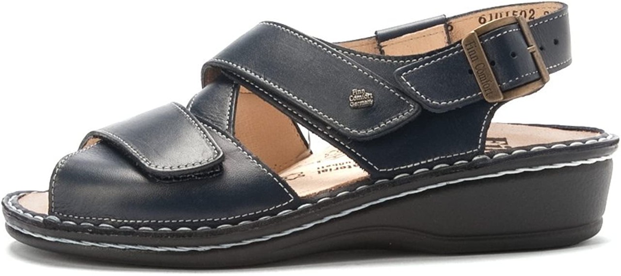 FINN COMFORT Klassische Sandalen weiss Gomera