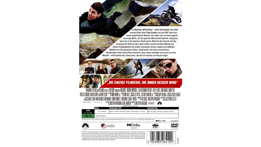 MISSION: IMPOSSIBLE DEAD RECKONING TEIL EINS