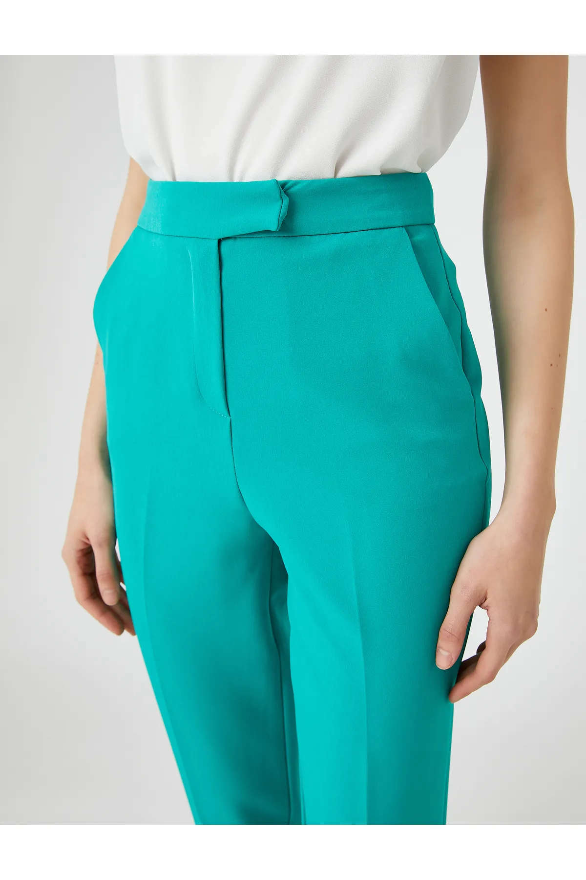 Koton  Basic-Hose aus Zigarettenstoff mit Taschen