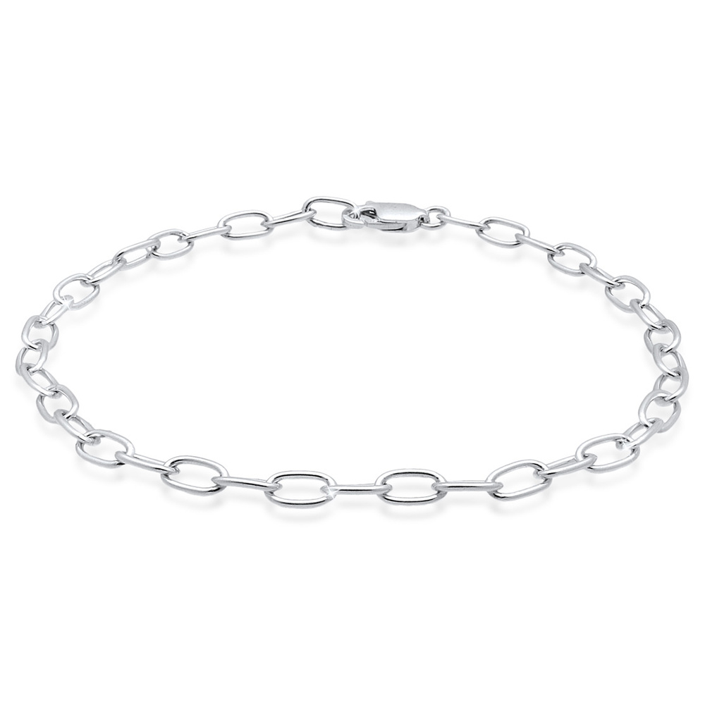 Elli Elli Bracelet Femmes chaînes look tendance moderne en argent sterling 925 Bracelet