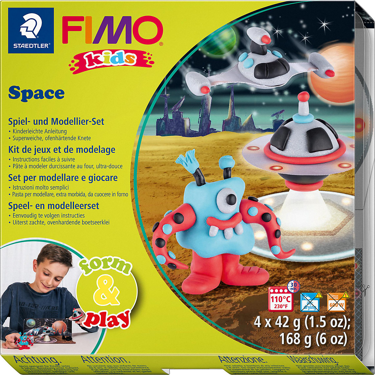 FIMO kids Form & Play Weltraum-Monster