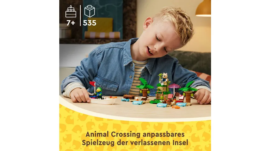 LEGO Animal Crossing 77048 Käptens Insel-Bootstour