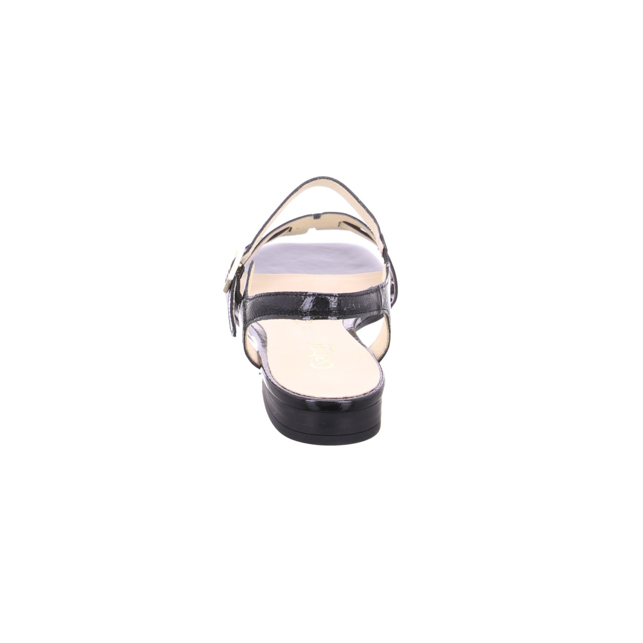 GABOR Komfort Pumps schwarz Sandale schwarz