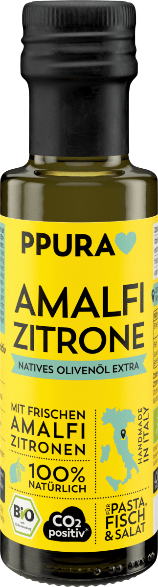 natives Olivenöl extra \Amalfi Zitrone\ mit frischen Amalfi Zitronen, 100 ml