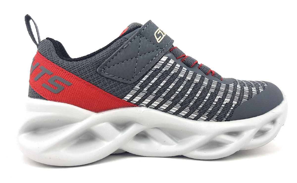 Skechers Twisty Brights 401650L CCRD Grau CCRD charcoal/red