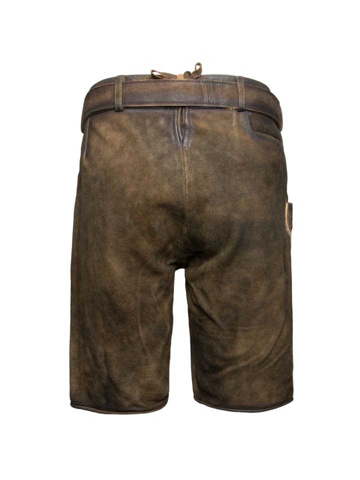 Stockerpoint Lederhose Corbi4 in dunkelbraun günstig kaufen