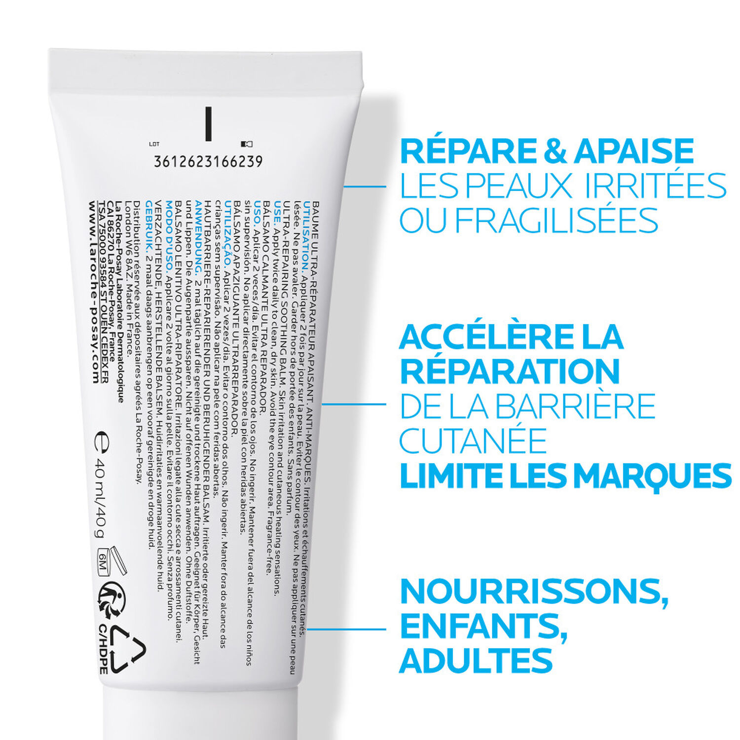 la roche-posay Cicaplast Baume B5+ Ultra-Réparateur Apaisant