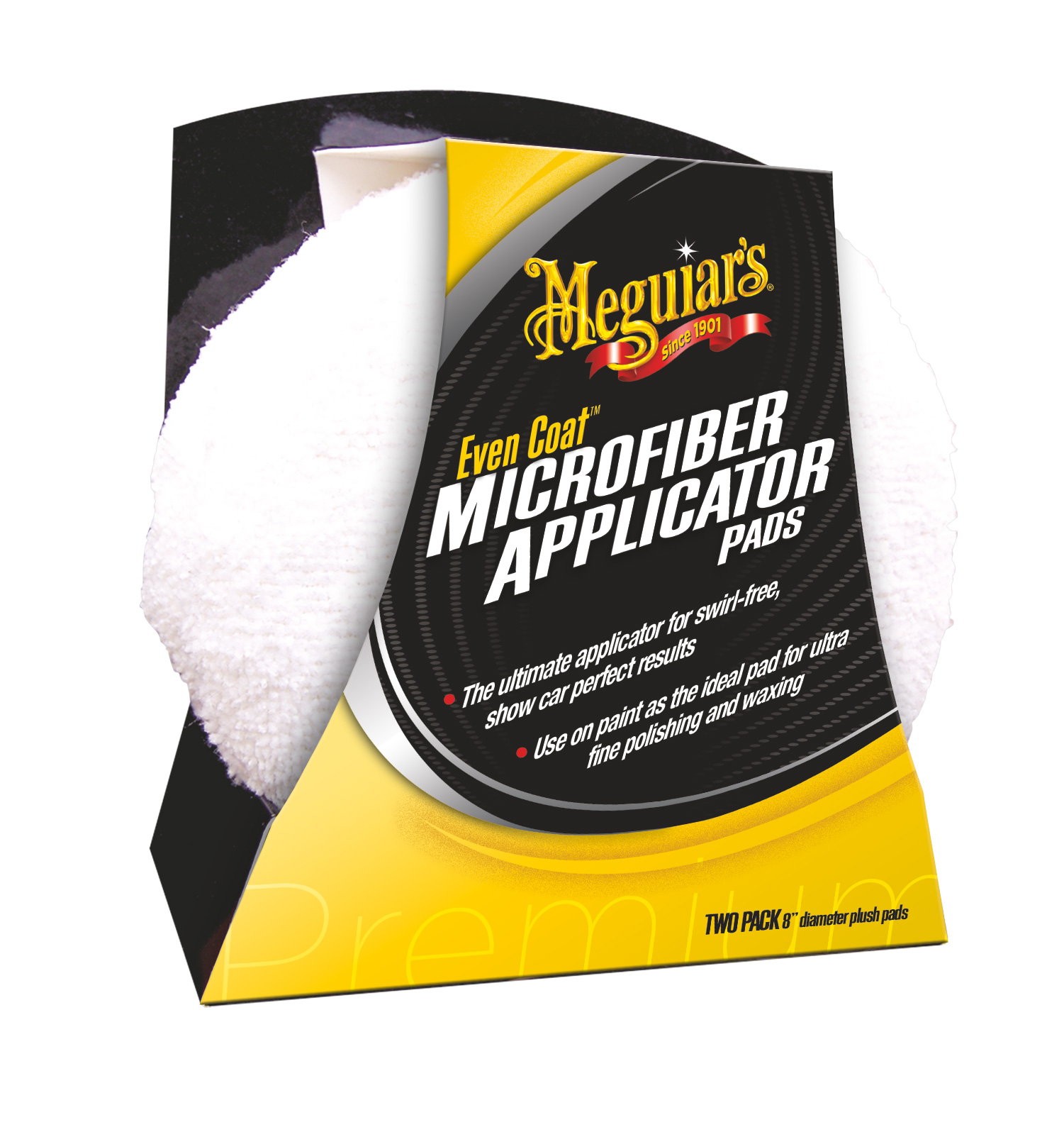 Meguiar's X3080EU Even Coat Applicator - Mikrofaser-Auftragsschwamm 2er-Pack - ATU