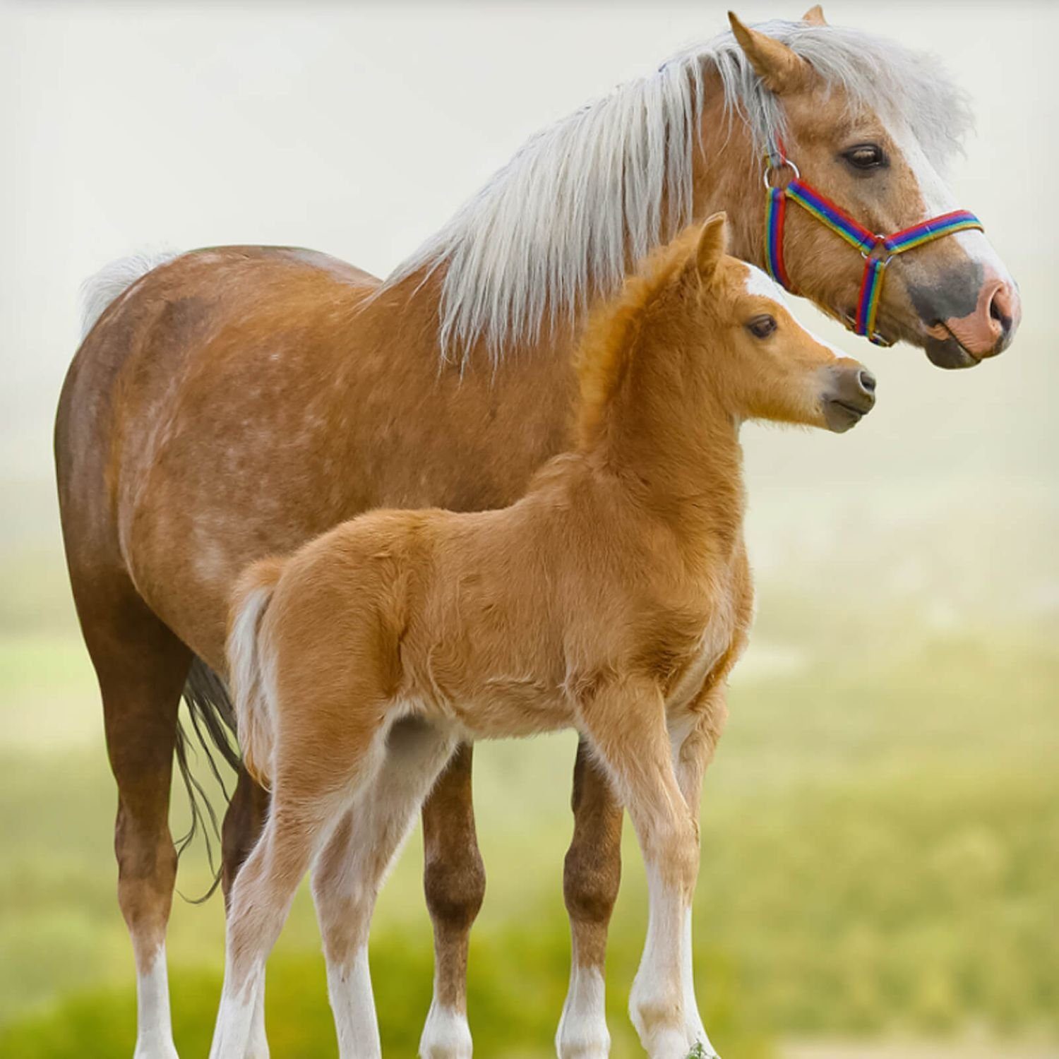 Kinderbettwäsche Pferd Trendy Bedding, ESPiCO, Renforcé, 2 teilig, Tiermotiv, Pony