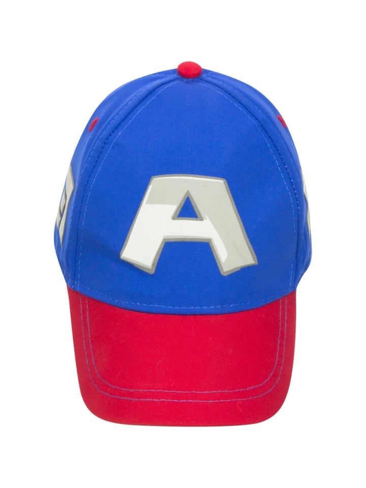 Avengers Avengers Cap mit Maske Stylische Marvel Cap mit abnehmbarer Maske in Blau günstig kaufen 20 x 20 cm