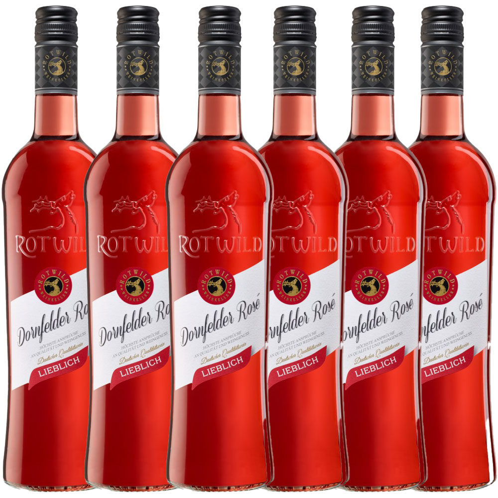 Rotwild Dornfelder Rosé - 6er Karton