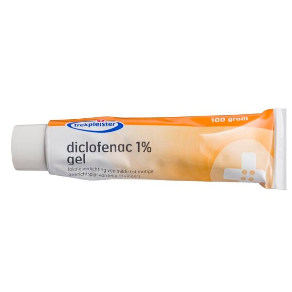 Trekpleister Diclofenac 1% Gel Medicine - 100g