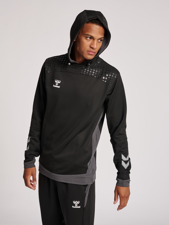 Hummel Hummel Verstellbare Taille Kapuzenpullover Hmllead Herren in BLACK günstig kaufen