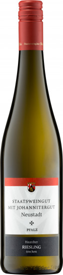2022 Haardter Riesling trocken - Staatsweingut mit Johannitergut
