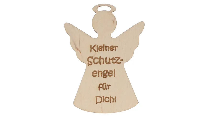 Spruchreif Engelanhänger Kleiner Schutzengel für Dich