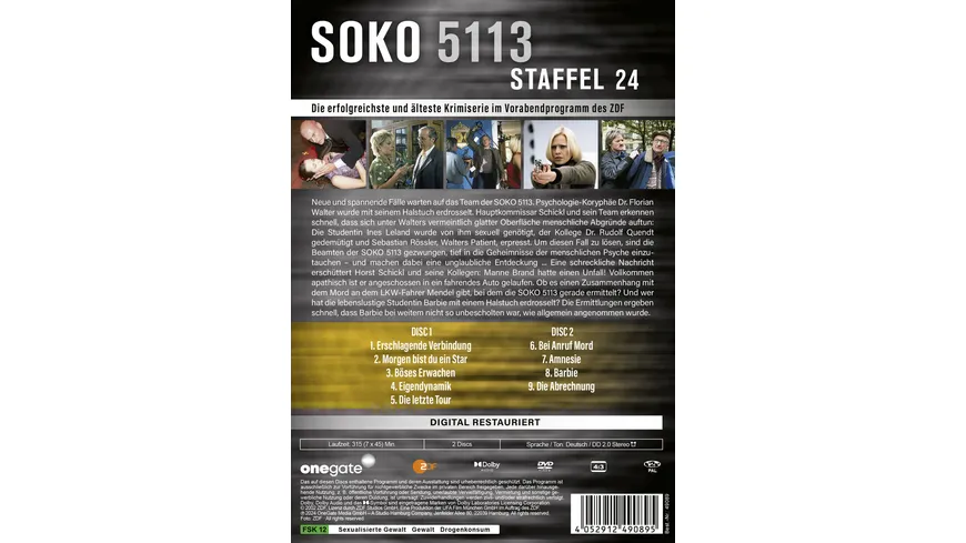 Soko 5113 - Staffel 24  [2 DVDs]