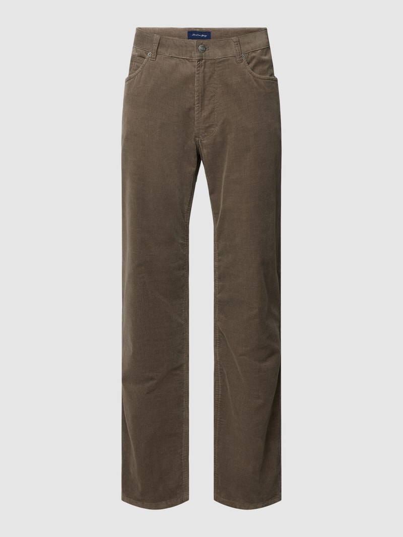Hose im 5-Pocket-Design in taupe