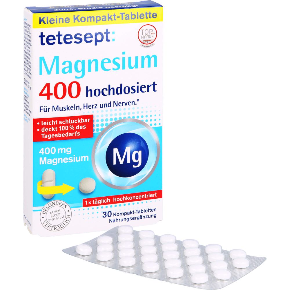 Magnesium 400 hochdosiert Tabletten